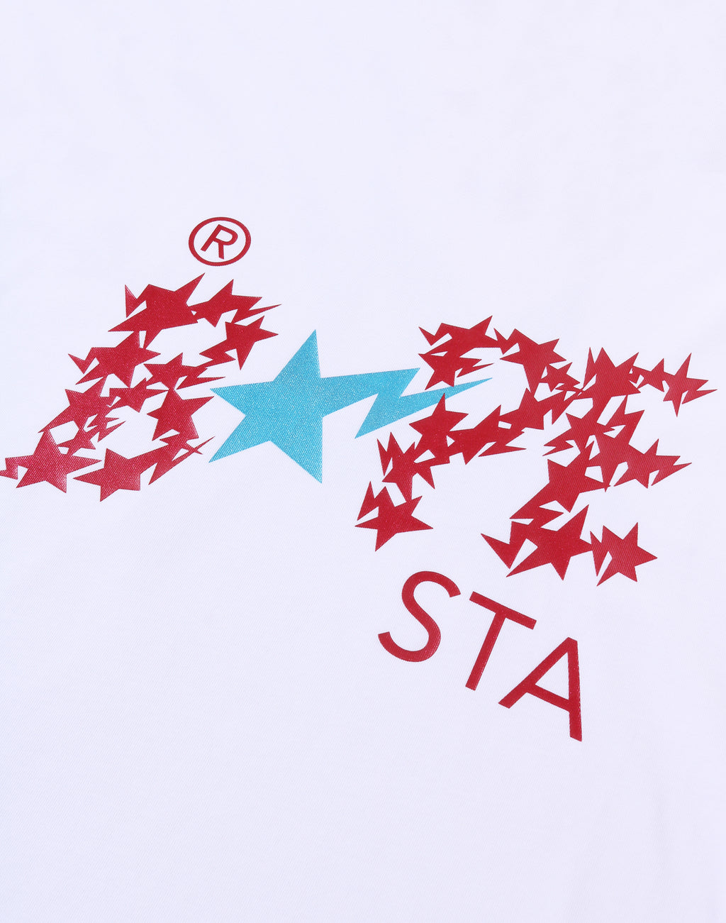 METALLIC BAPE STA LOGO RELAXED FIT TEE MENS