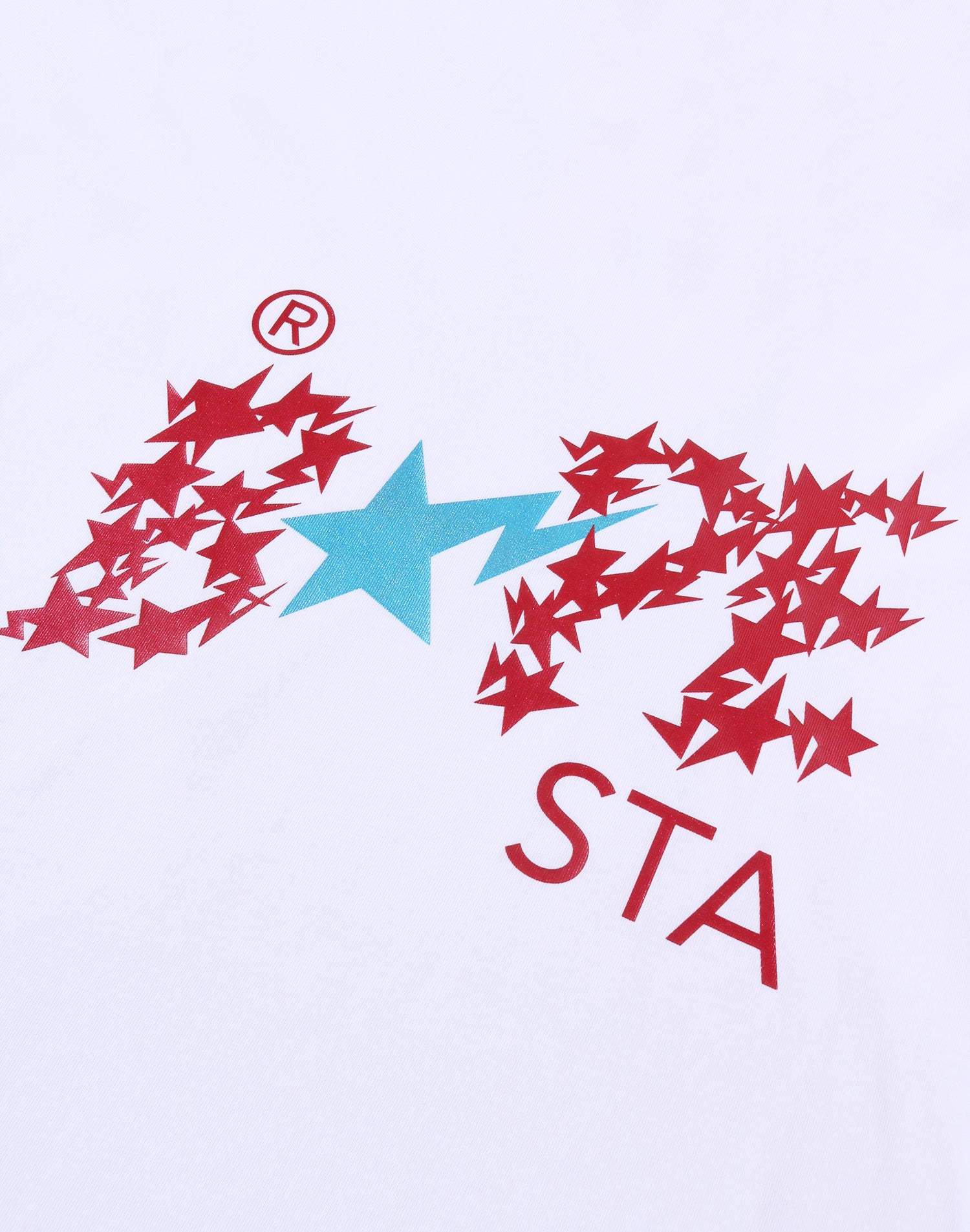 METALLIC BAPE STA LOGO RELAXED FIT TEE MENS