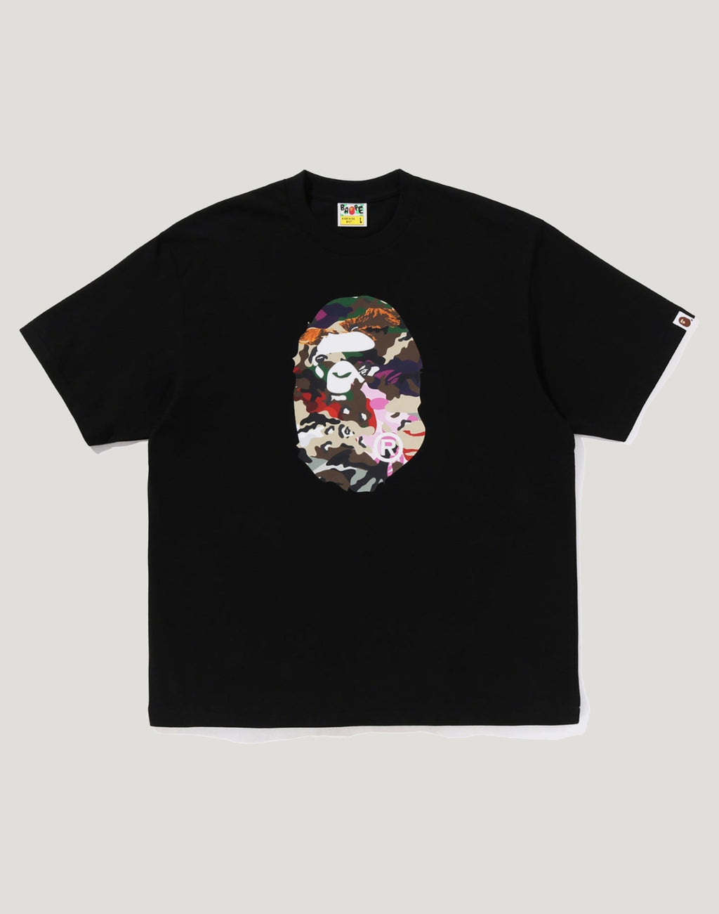 HYBRID CAMO APE HEAD RELAXED FIT TEE MENS