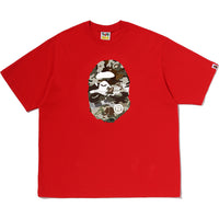 HYBRID CAMO APE HEAD RELAXED FIT TEE MENS