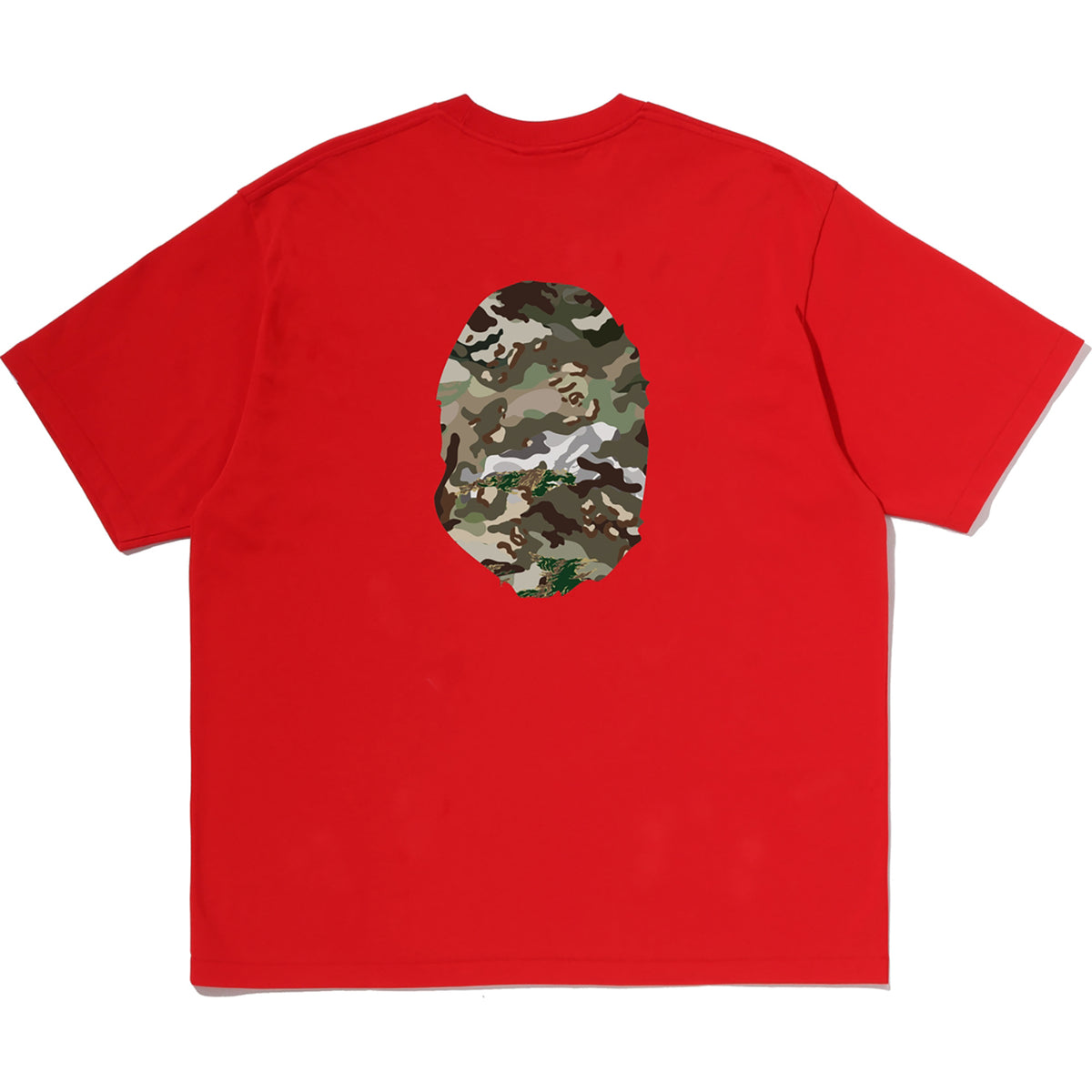 HYBRID CAMO APE HEAD RELAXED FIT TEE MENS