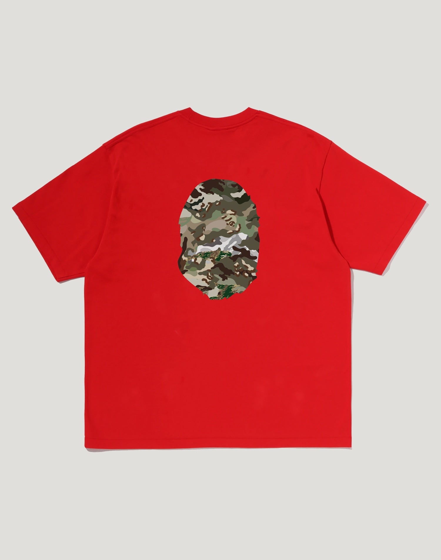 HYBRID CAMO APE HEAD RELAXED FIT TEE MENS