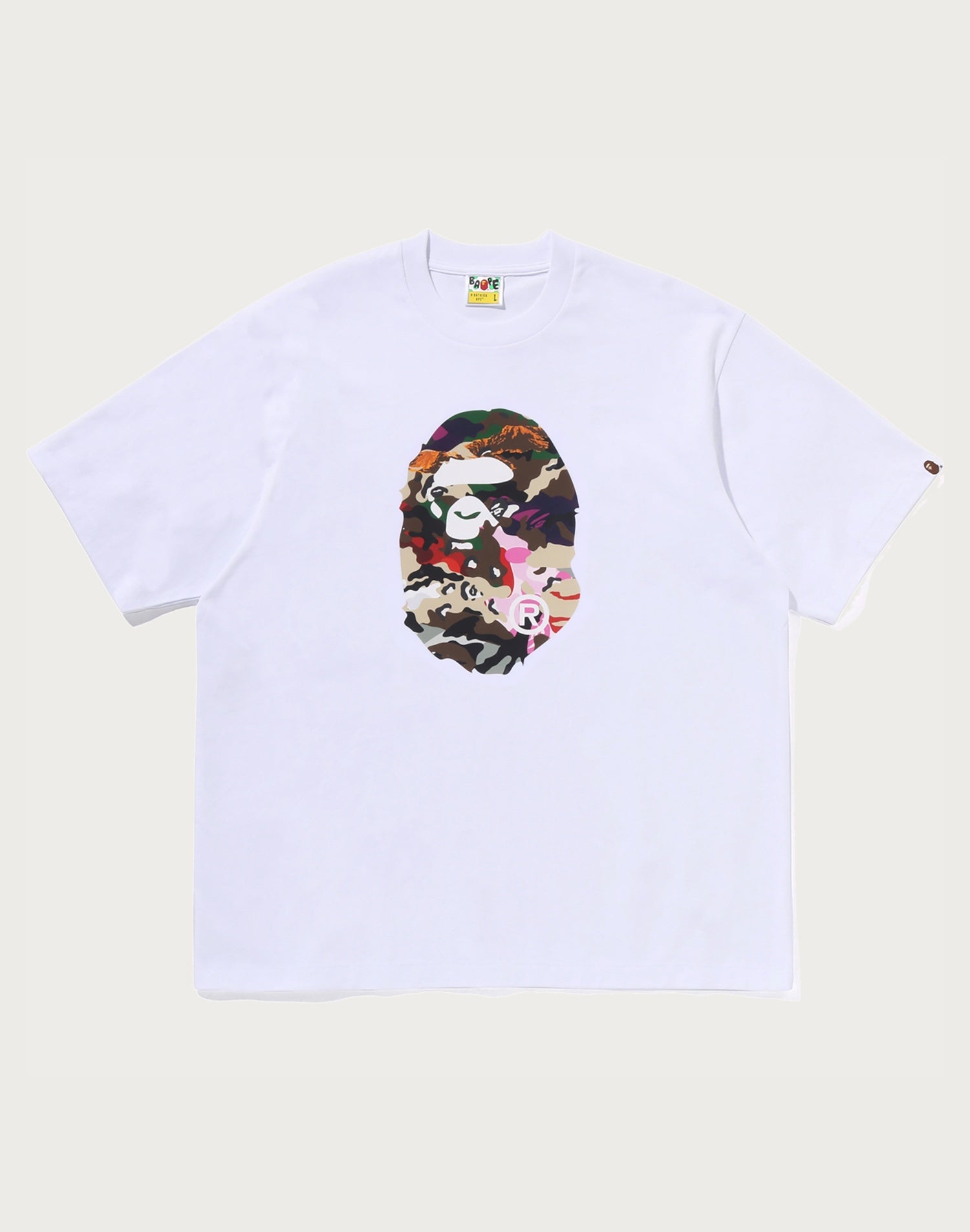 HYBRID CAMO APE HEAD RELAXED FIT TEE MENS