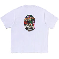 HYBRID CAMO APE HEAD RELAXED FIT TEE MENS