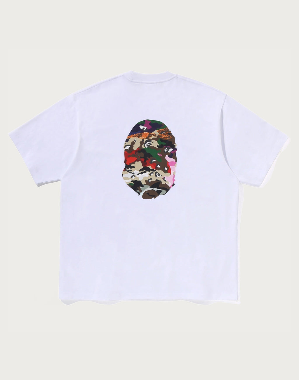 HYBRID CAMO APE HEAD RELAXED FIT TEE MENS