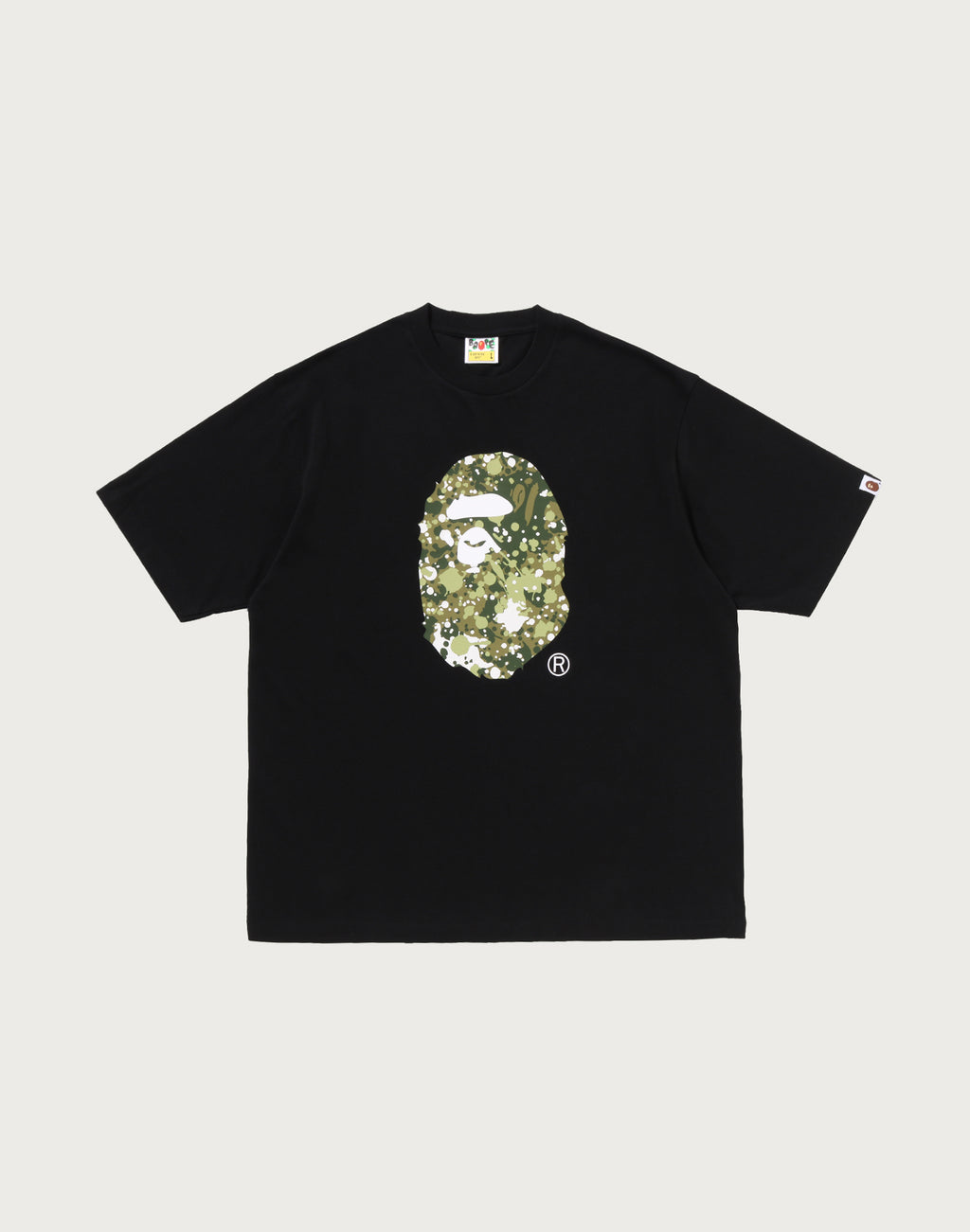SPLASH CAMO APE HEAD RELAXED FIT TEE MENS