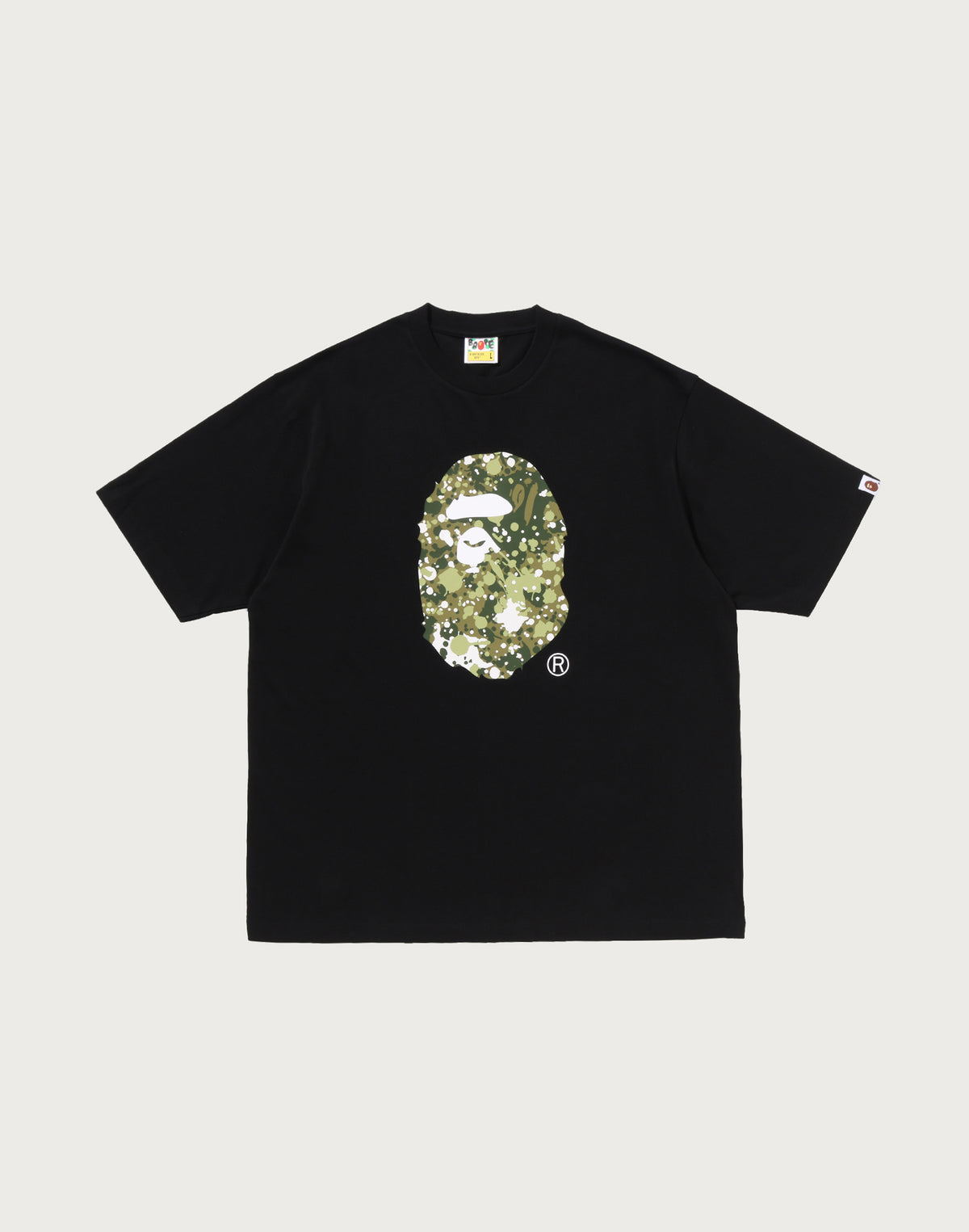 SPLASH CAMO APE HEAD RELAXED FIT TEE MENS