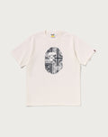 PAISLEY PATTERN APE HEAD TEE MENS