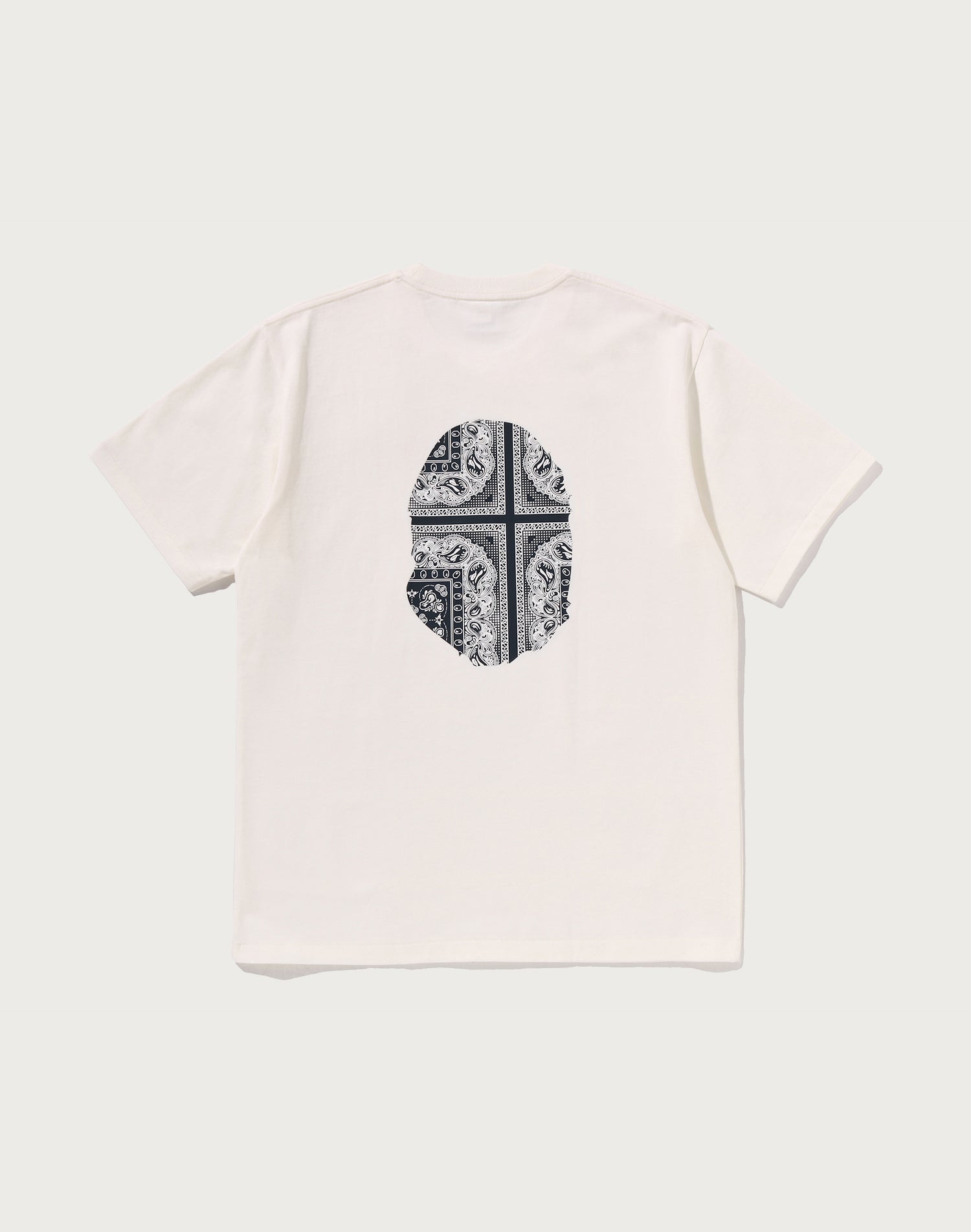 PAISLEY PATTERN APE HEAD TEE MENS
