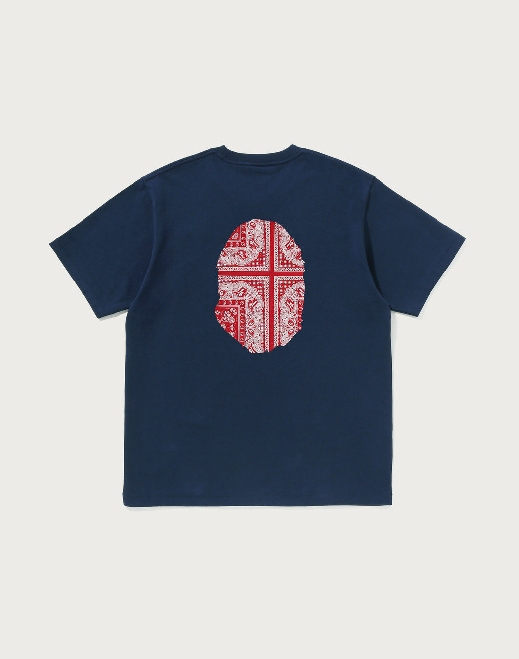PAISLEY PATTERN APE HEAD TEE MENS