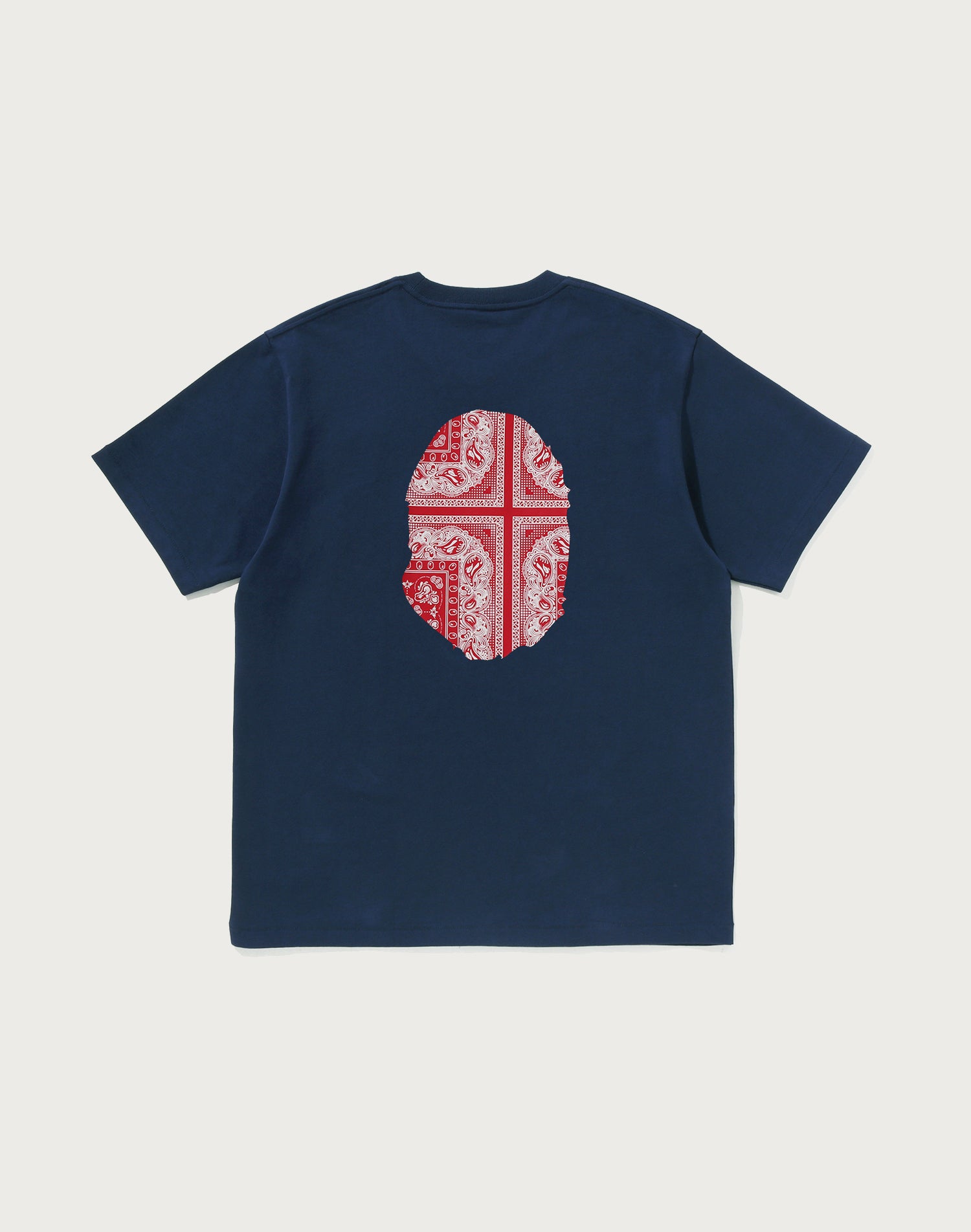 PAISLEY PATTERN APE HEAD TEE MENS
