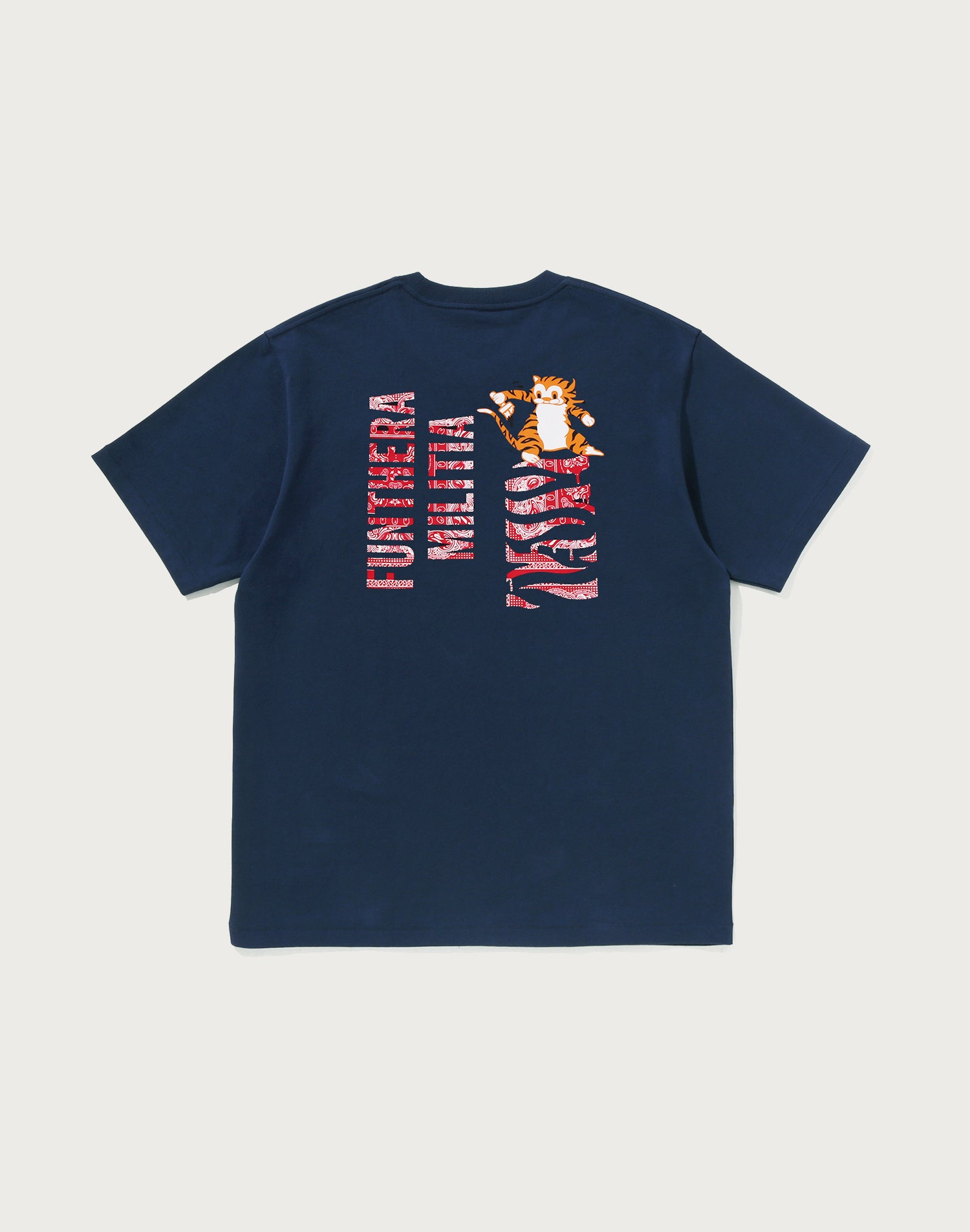 PAISLEY PATTERN TIGER FACE TEE MENS
