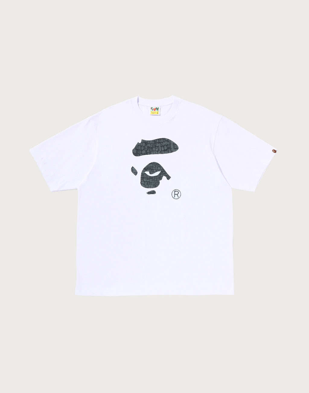 CROC PATTERN APE FACE RELAXED FIT TEE MENS