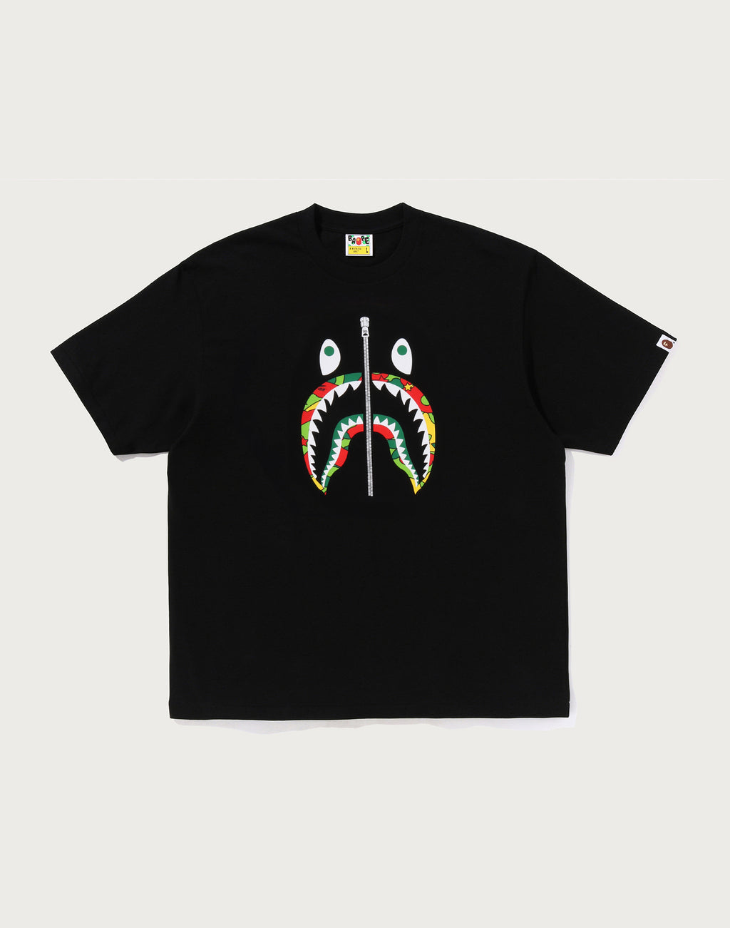 STA CAMO SHARK FACE RELAXED FIT TEE MENS