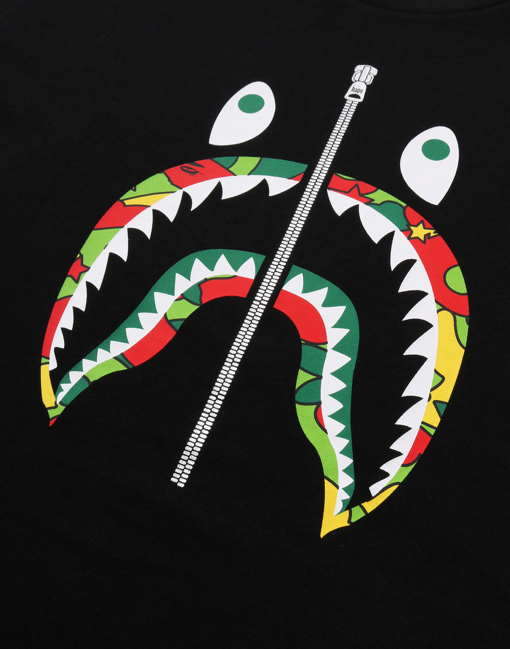 STA CAMO SHARK FACE RELAXED FIT TEE MENS