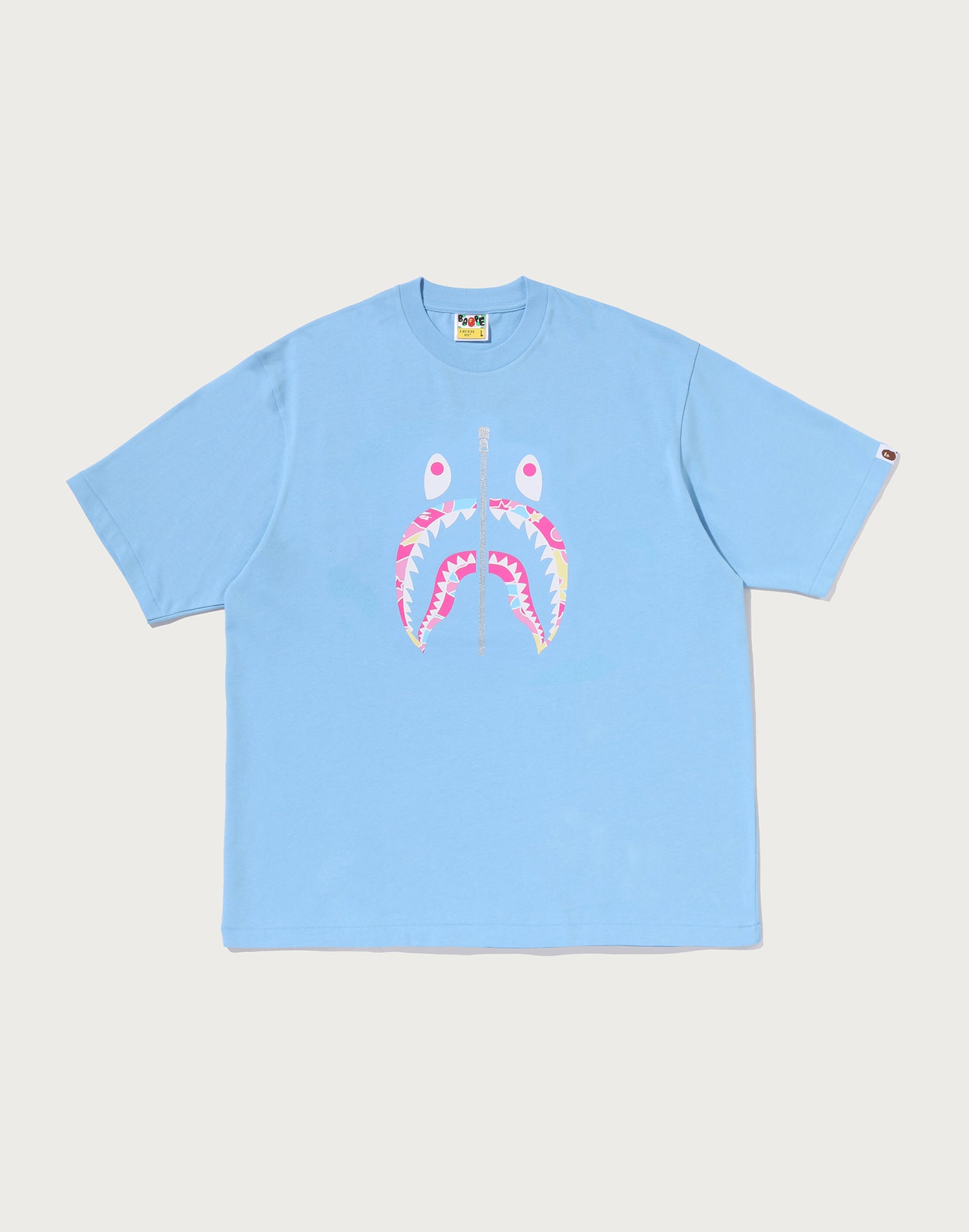 STA CAMO SHARK FACE RELAXED FIT TEE MENS
