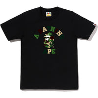 ABC CAMO COLLEGE TEE LADIES