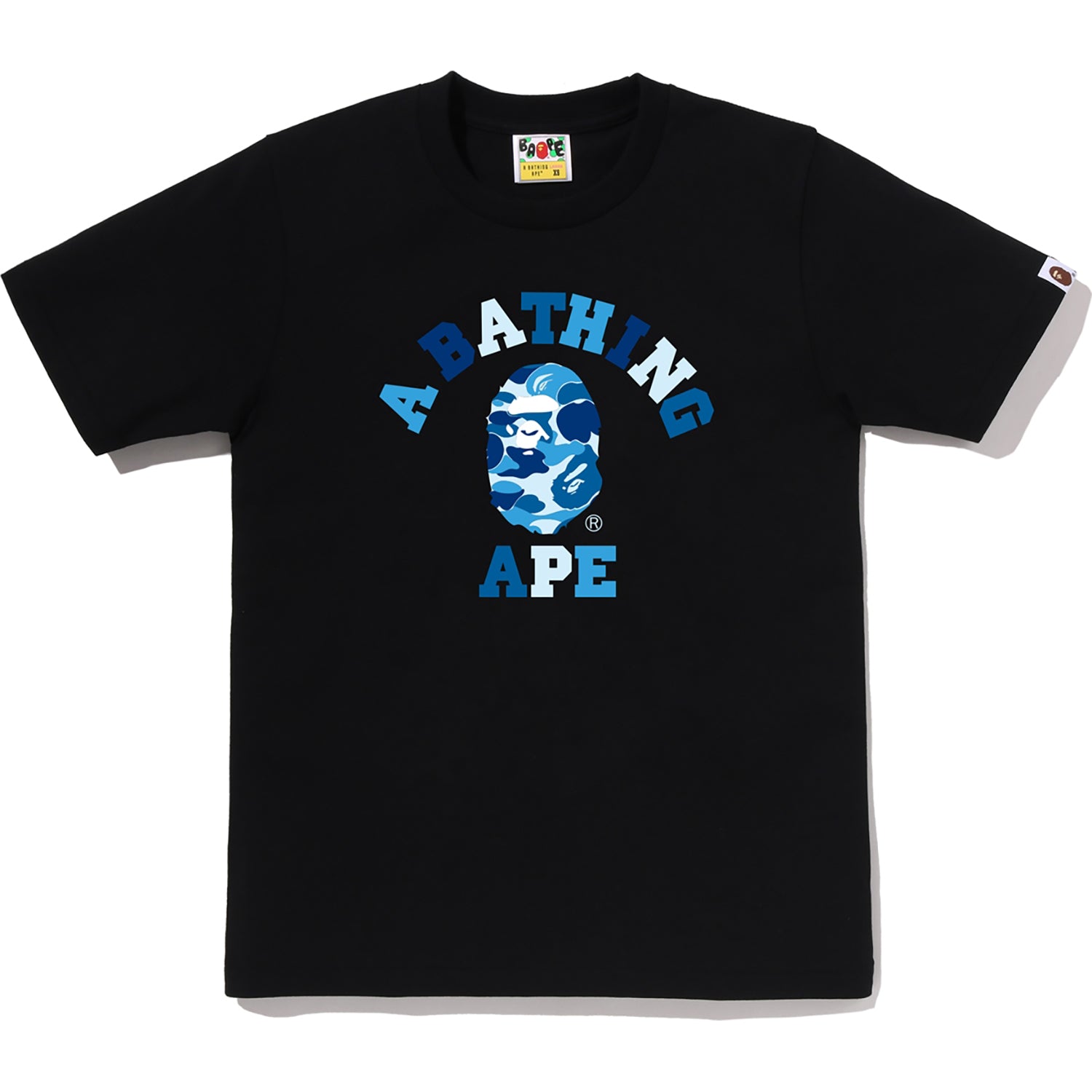 ABC CAMO COLLEGE TEE LADIES – us.bape.com