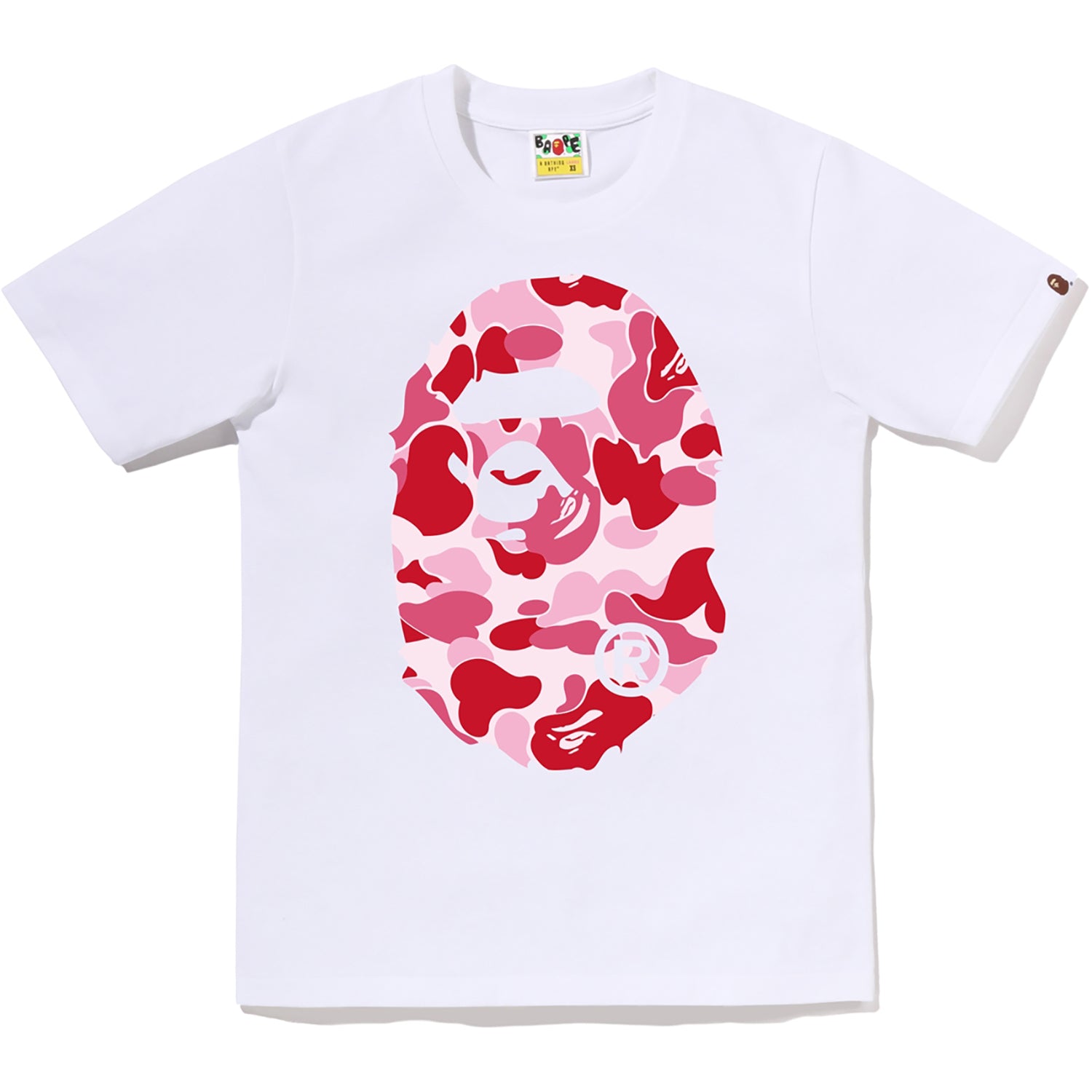 ABC CAMO BIG APE HEAD TEE LADIES – us.bape.com