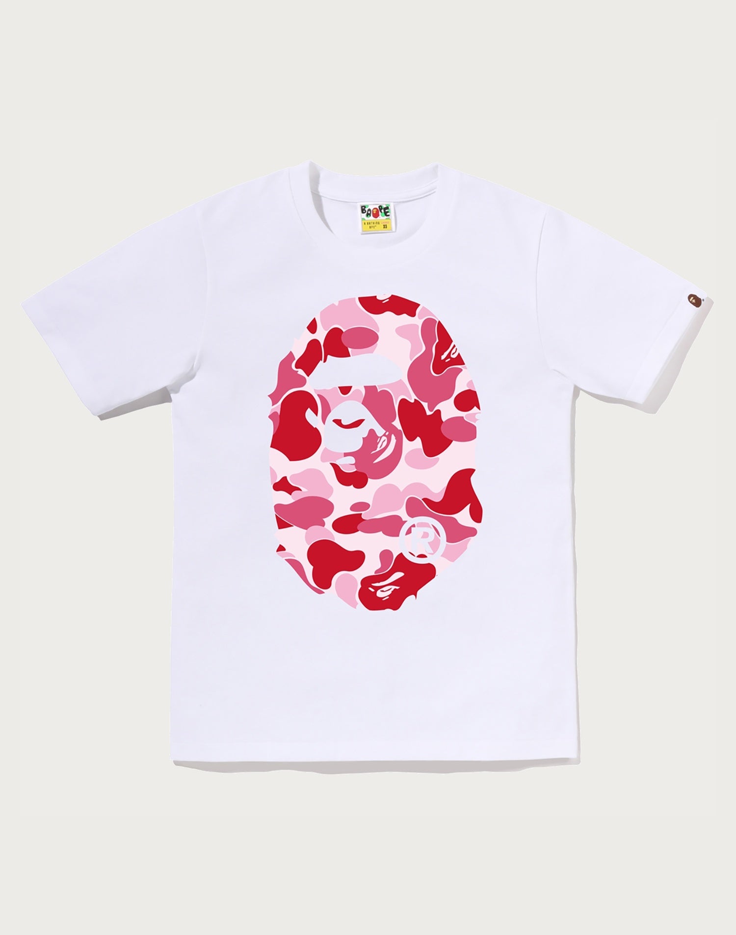 ABC CAMO BIG APE HEAD TEE LADIES