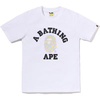 BLING STAR GLITTER COLLEGE TEE LADIES