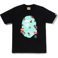 STICKERS ON APE HEAD TEE LADIES