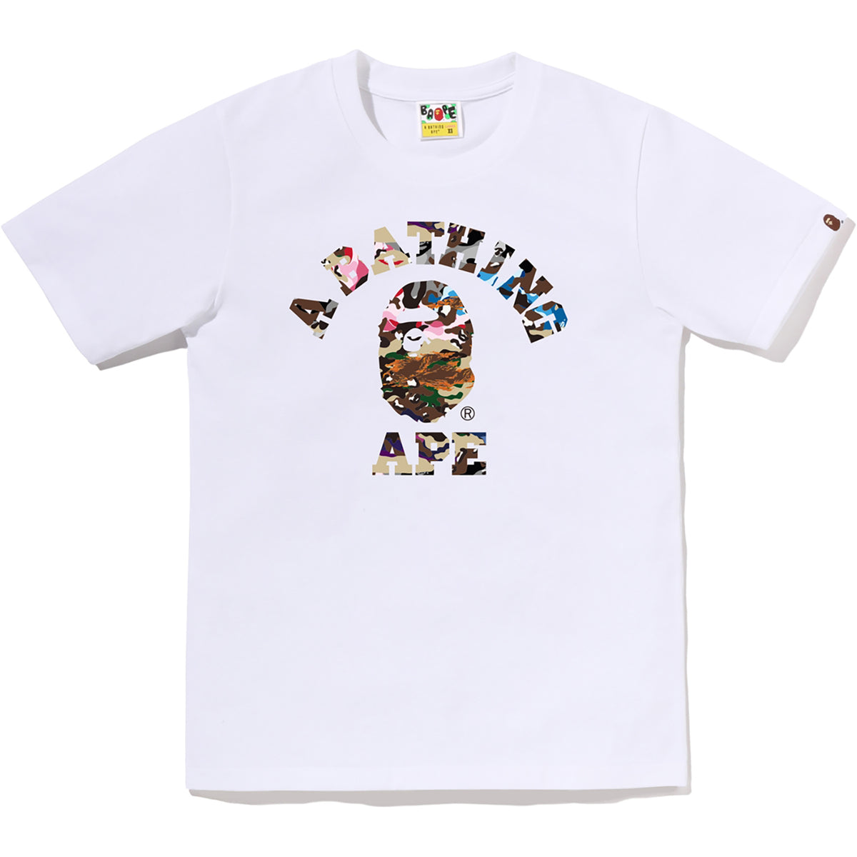 HYBRID CAMO COLLEGE TEE LADIES