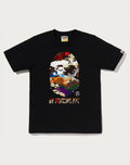 HYBRID CAMO BY BATHING APE TEE LADIES