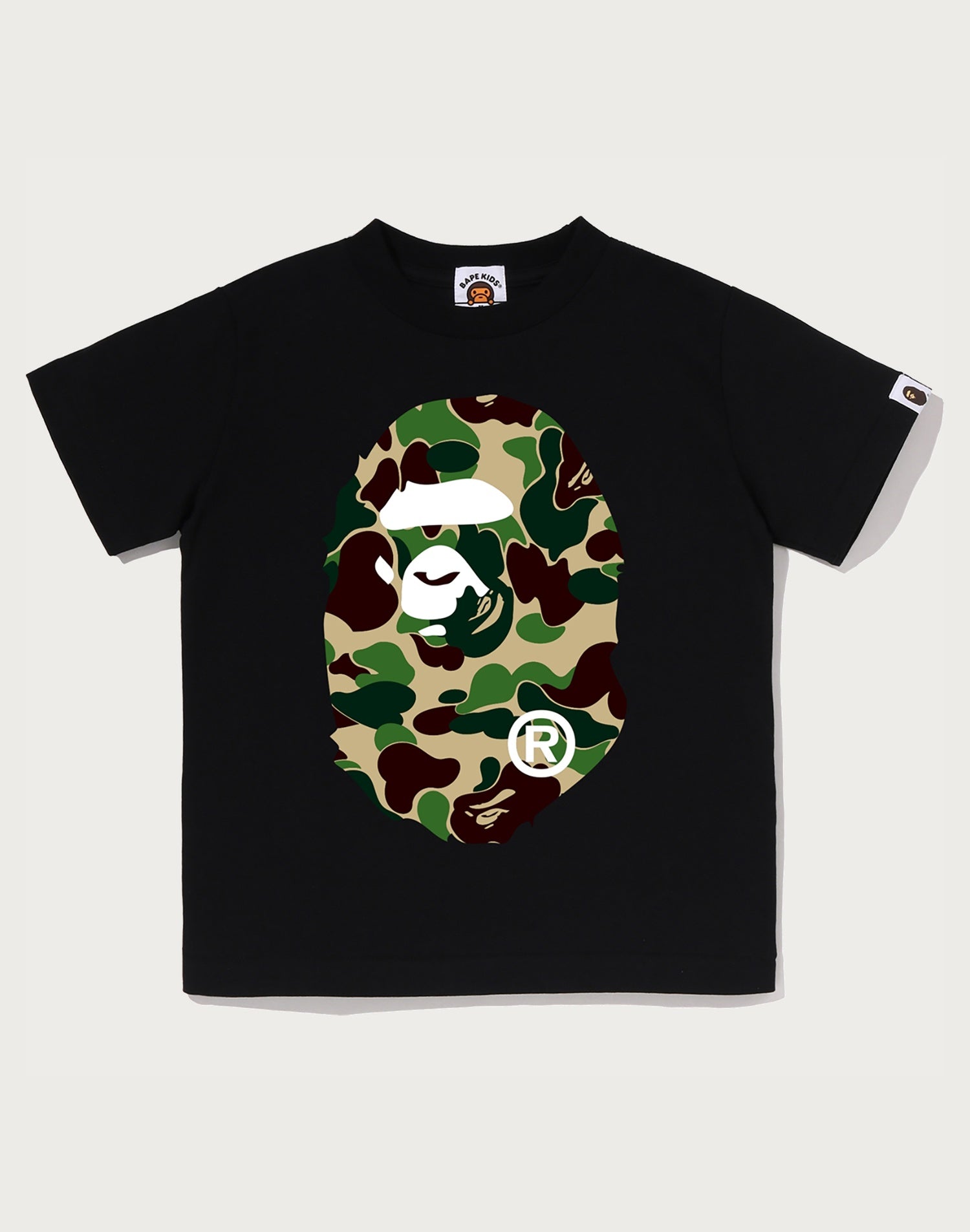 ABC CAMO BIG APE HEAD TEE KIDS
