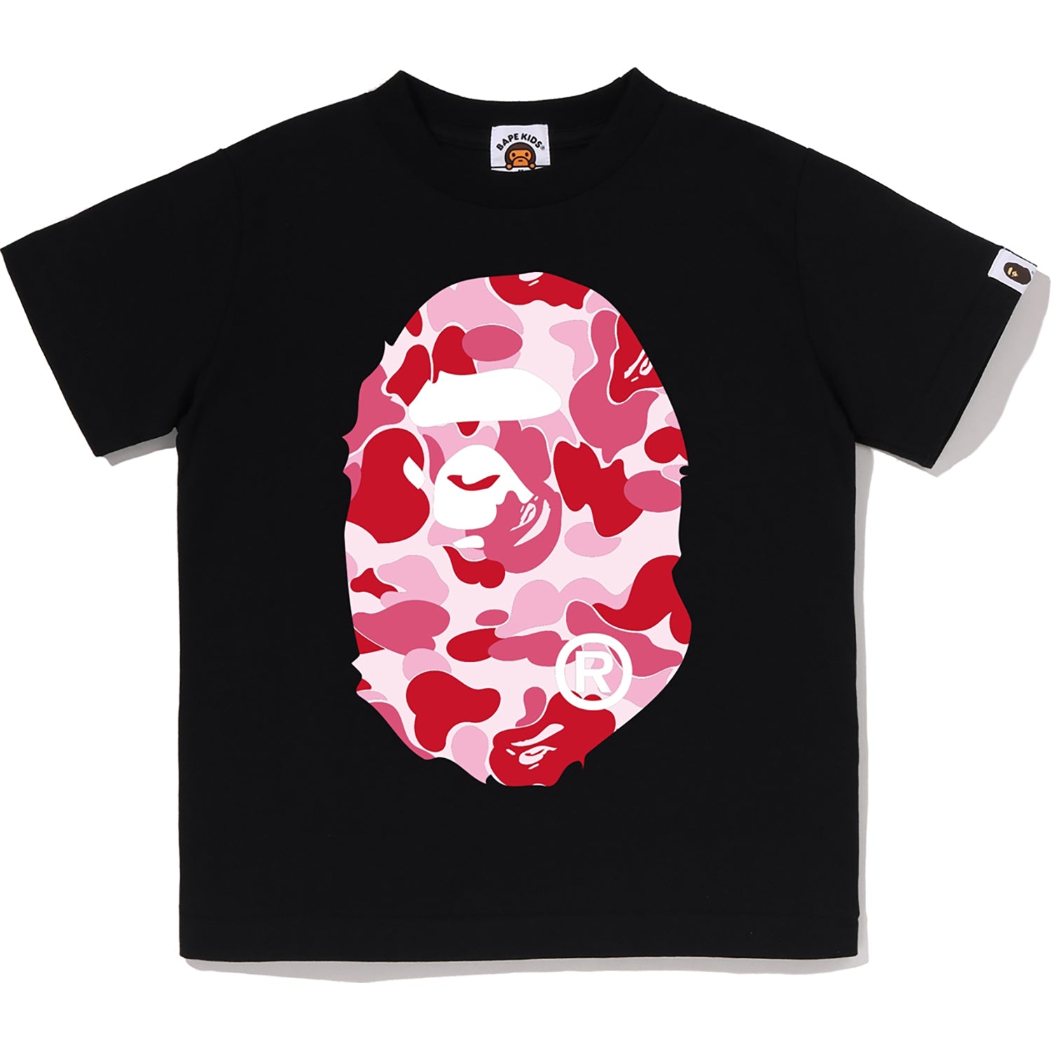 ABC CAMO BIG APE HEAD TEE KIDS – us.bape.com