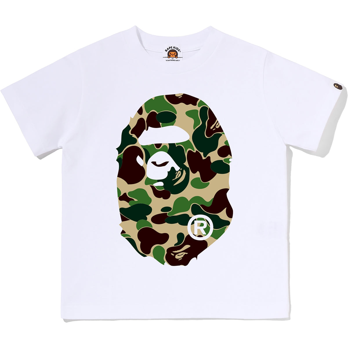 ABC CAMO BIG APE HEAD TEE KIDS