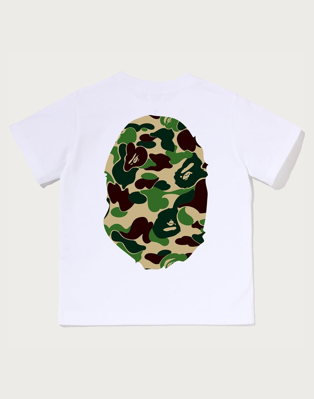 ABC CAMO BIG APE HEAD TEE KIDS