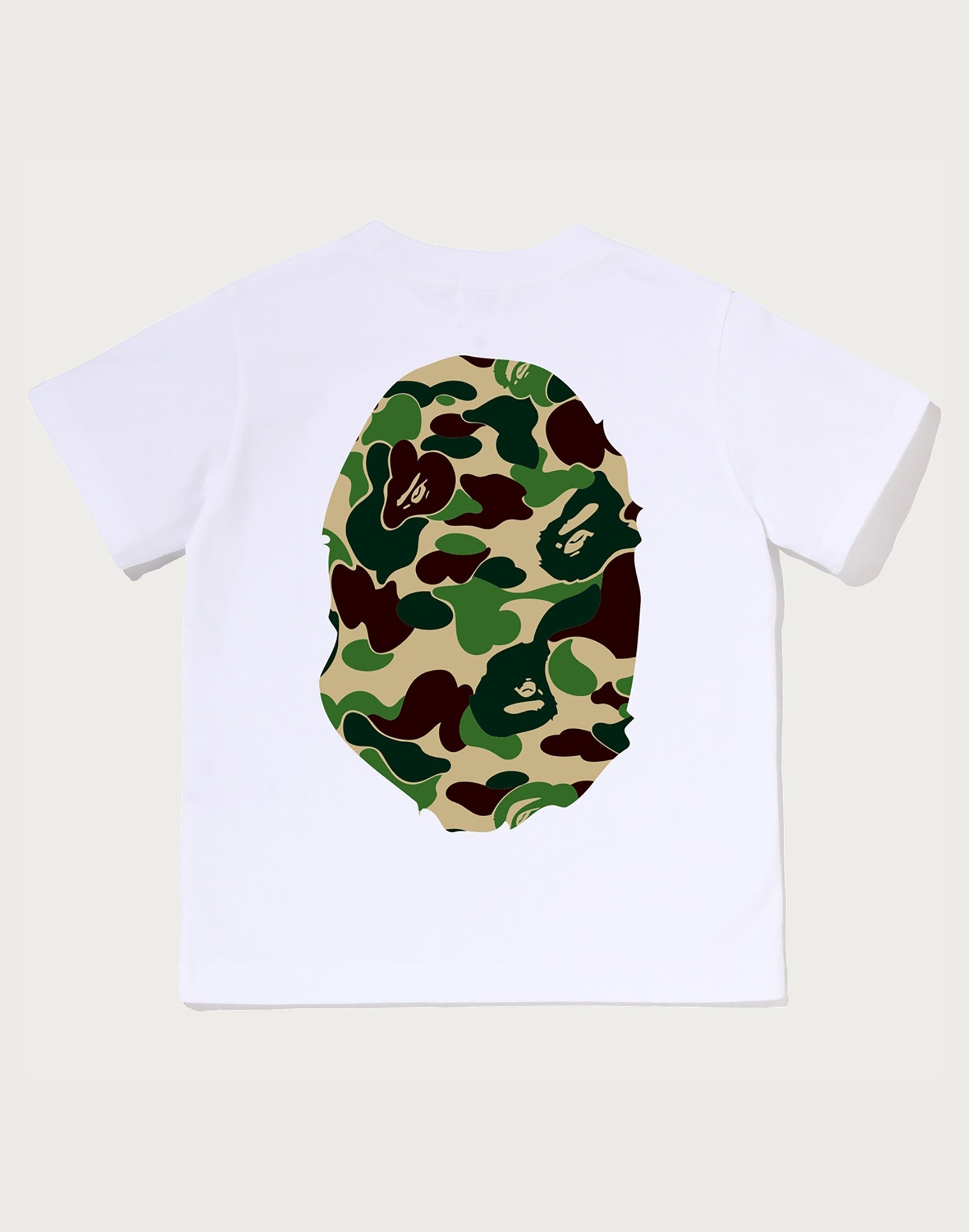 ABC CAMO BIG APE HEAD TEE KIDS