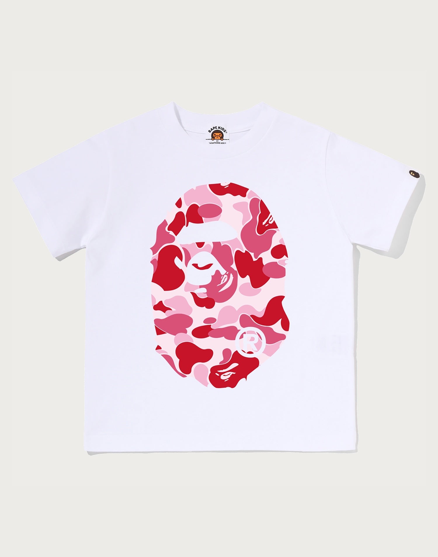 ABC CAMO BIG APE HEAD TEE KIDS