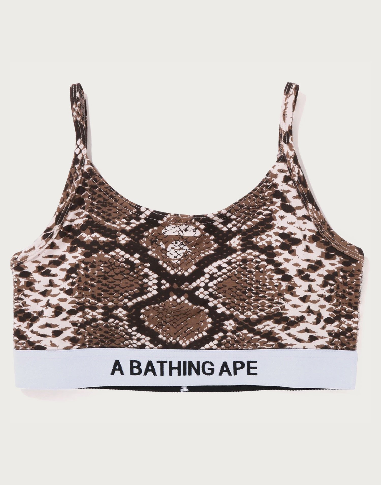 BAPE SNAKE PATTERN SPORT BRA LADIES