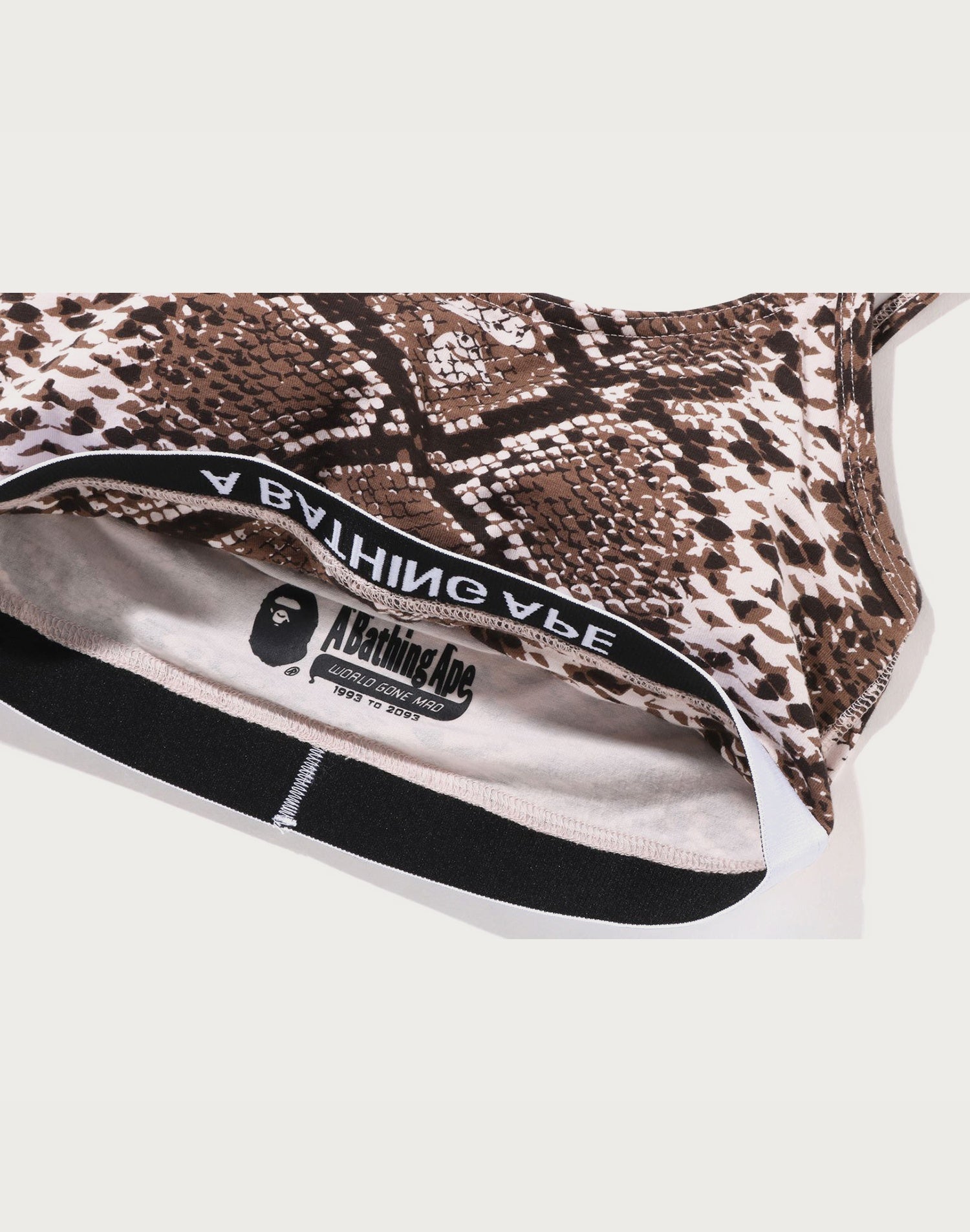 BAPE SNAKE PATTERN SPORT BRA LADIES