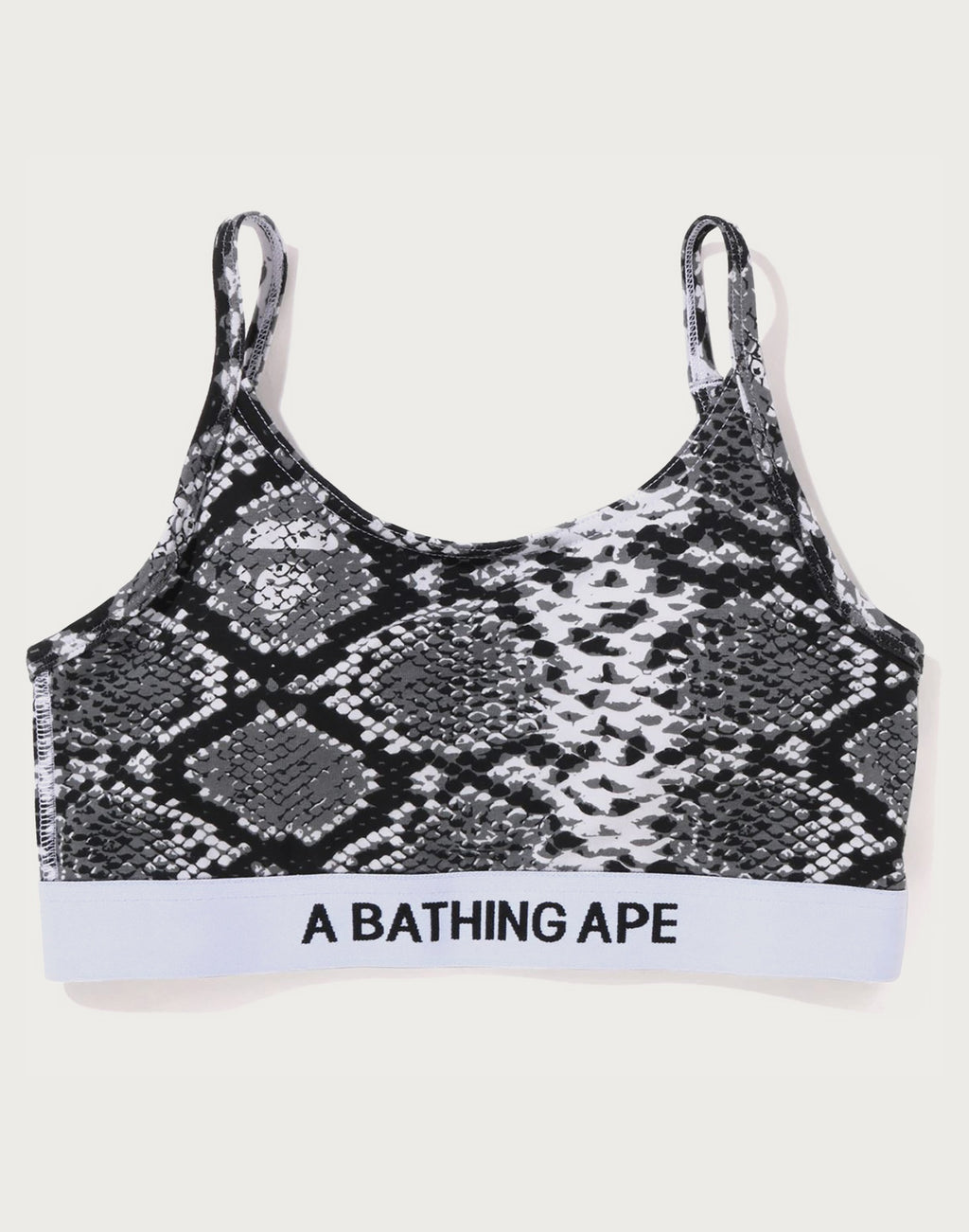 BAPE SNAKE PATTERN SPORT BRA LADIES