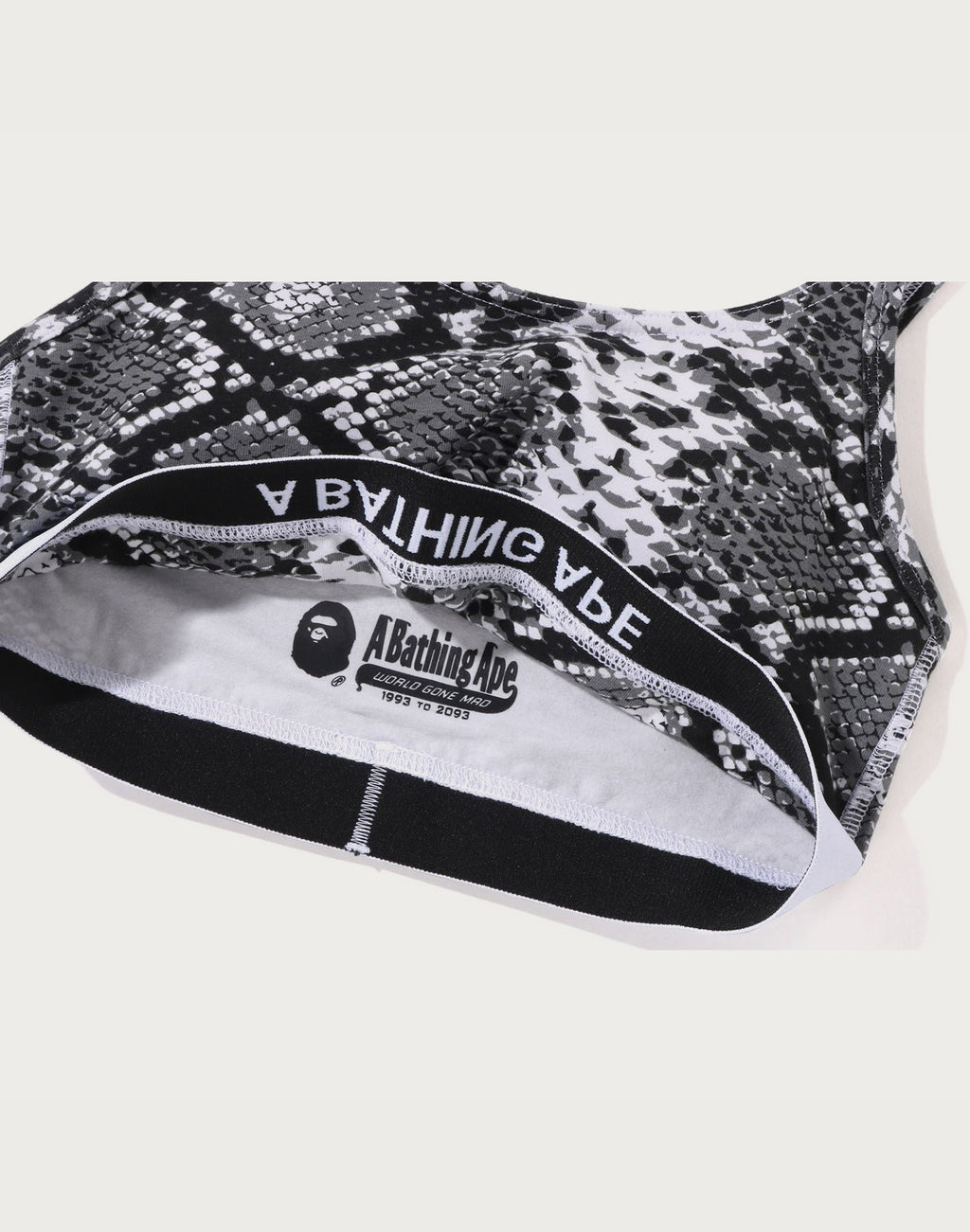 BAPE SNAKE PATTERN SPORT BRA LADIES