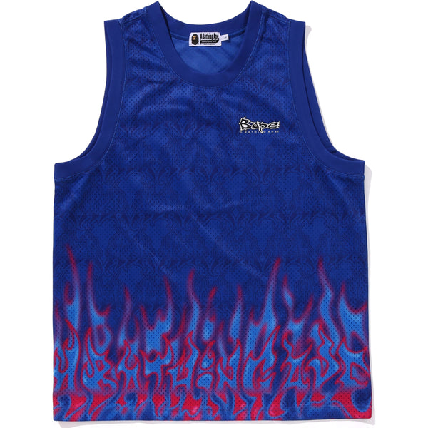 ウェア BAPE FLAME MESH TANK TOP M ウェア BAPE FLAME MESH TANK TOP M 001VTK731903_BLK_A.jpg?v=