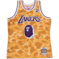 BAPE X M&N NBA - LOS ANGELES LAKERS SWINGMAN JERSEY MENS