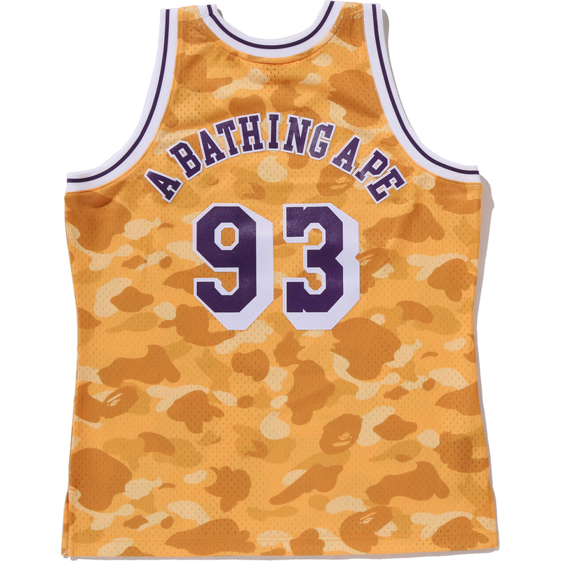 BAPE X M&N NBA - LOS ANGELES LAKERS SWINGMAN JERSEY MENS