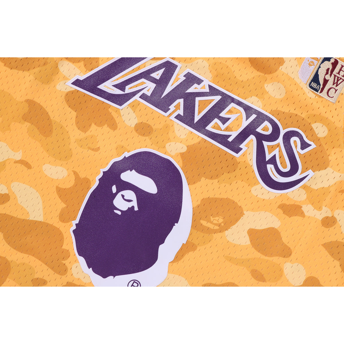 BAPE X M&N NBA - LOS ANGELES LAKERS SWINGMAN JERSEY MENS