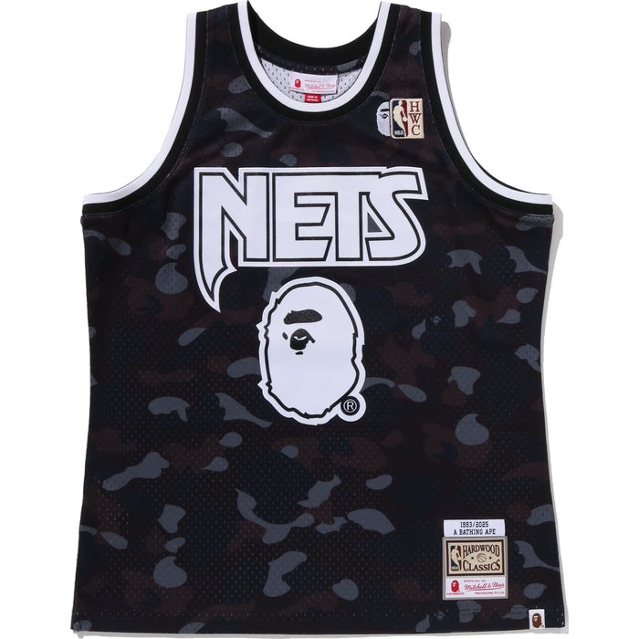 BAPE X M&N NBA - NEW JERSEY NETS SWINGMAN JERSEY MENS