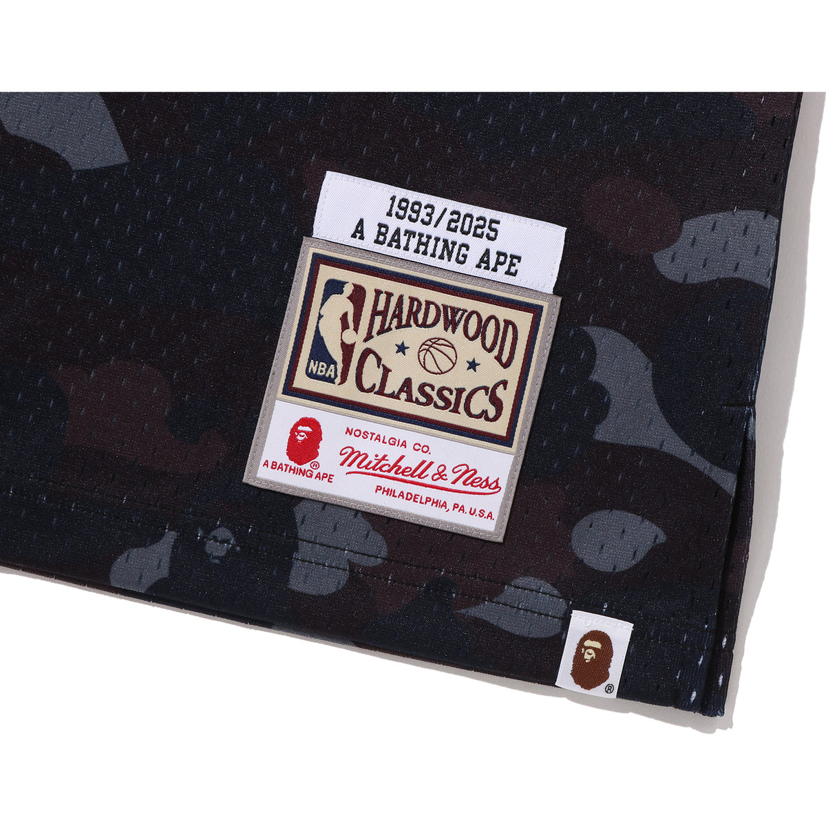 BAPE X M&N NBA - NEW JERSEY NETS SWINGMAN JERSEY MENS