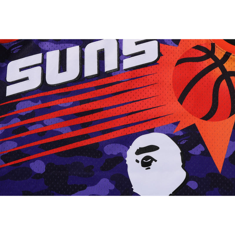 BAPE X M&N NBA - PHOENIX SUNS SWINGMAN JERSEY MENS