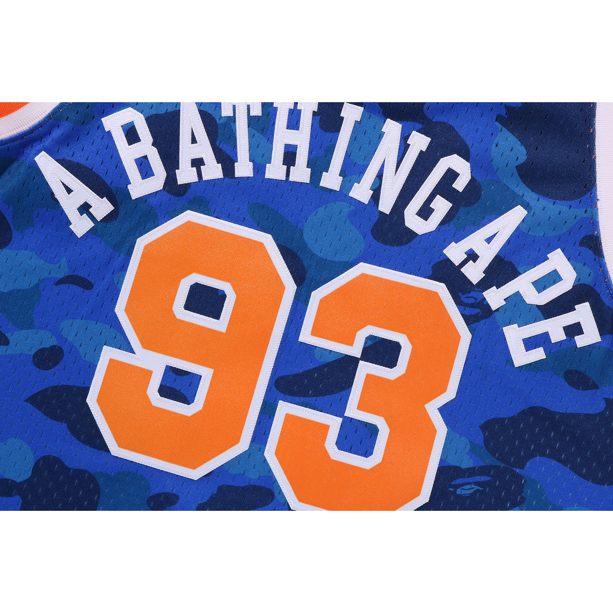BAPE X M&N NBA - NEW YORK KNICKS SWINGMAN JERSEY MENS
