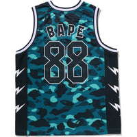 COLOR CAMO MESH MULTI LOGO RELAXED FIT TANK TOP MENS