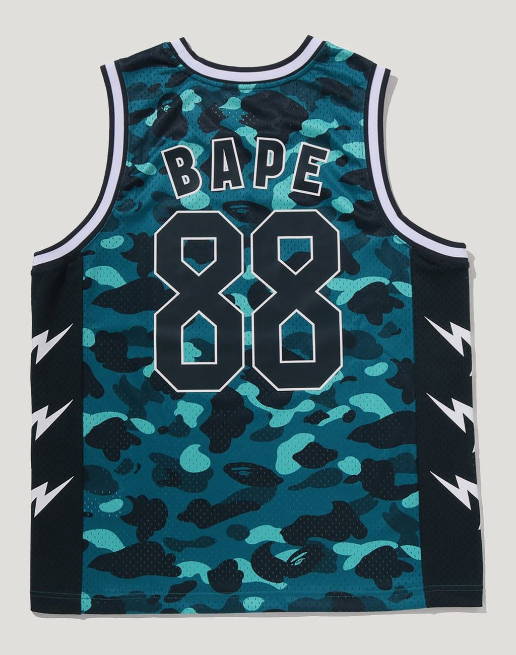 COLOR CAMO MESH MULTI LOGO RELAXED FIT TANK TOP MENS