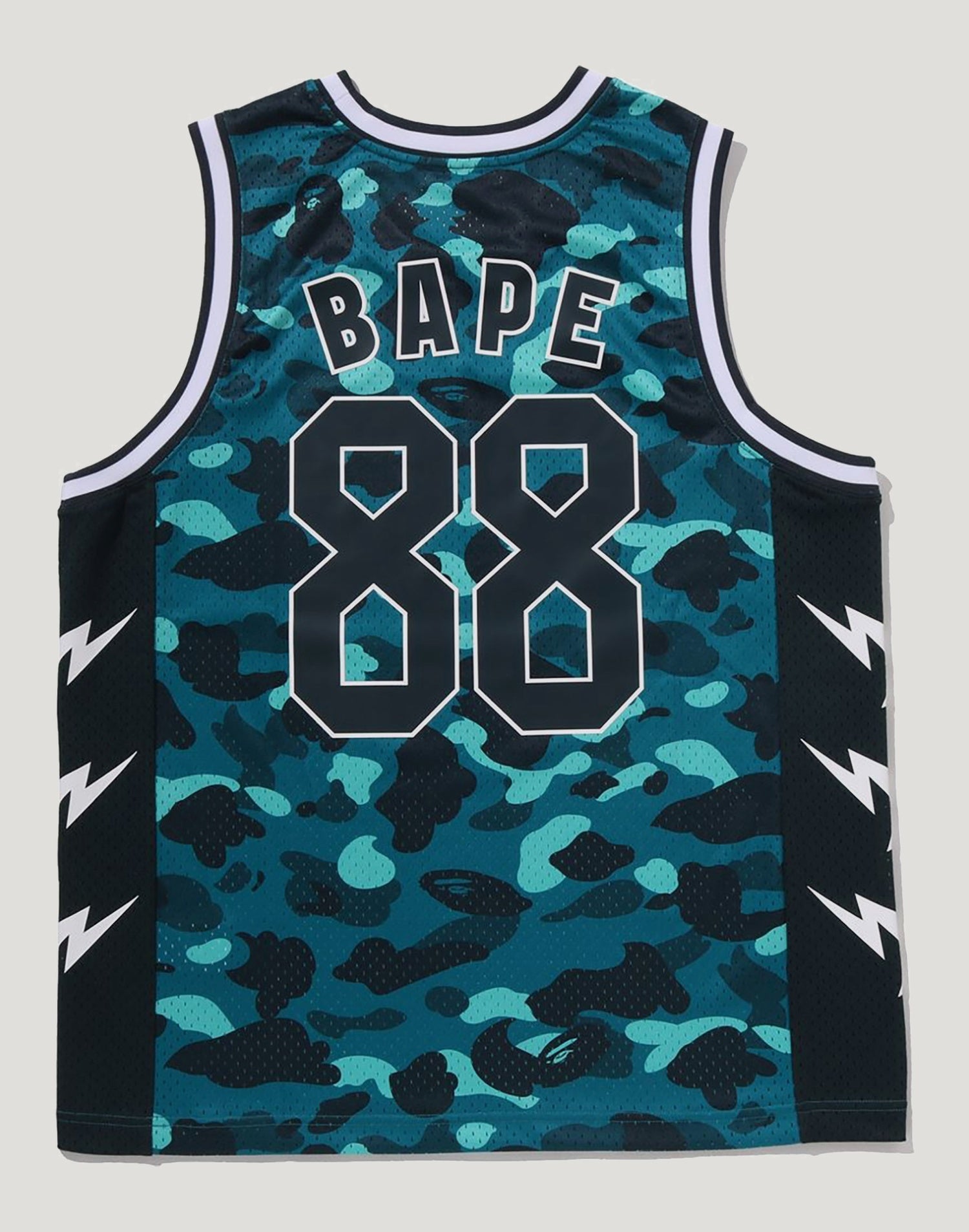 COLOR CAMO MESH MULTI LOGO RELAXED FIT TANK TOP MENS