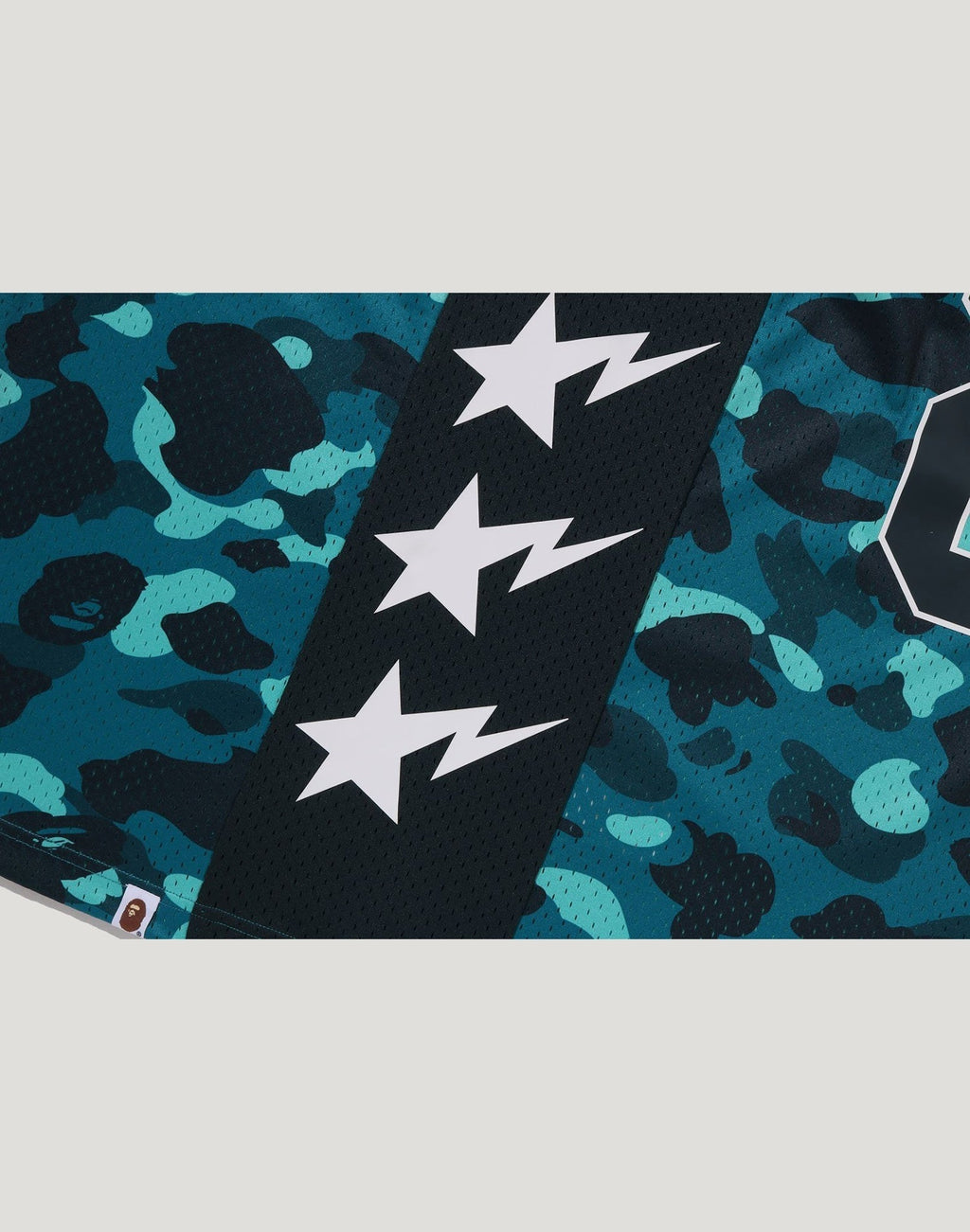 COLOR CAMO MESH MULTI LOGO RELAXED FIT TANK TOP MENS